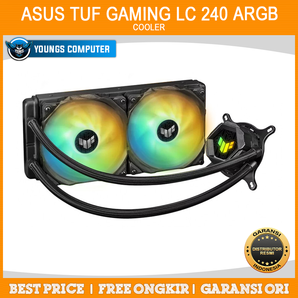 Asus TUF Gaming LC 240 ARGB - CPU Cooler Liquid Cooling LC240 RGB