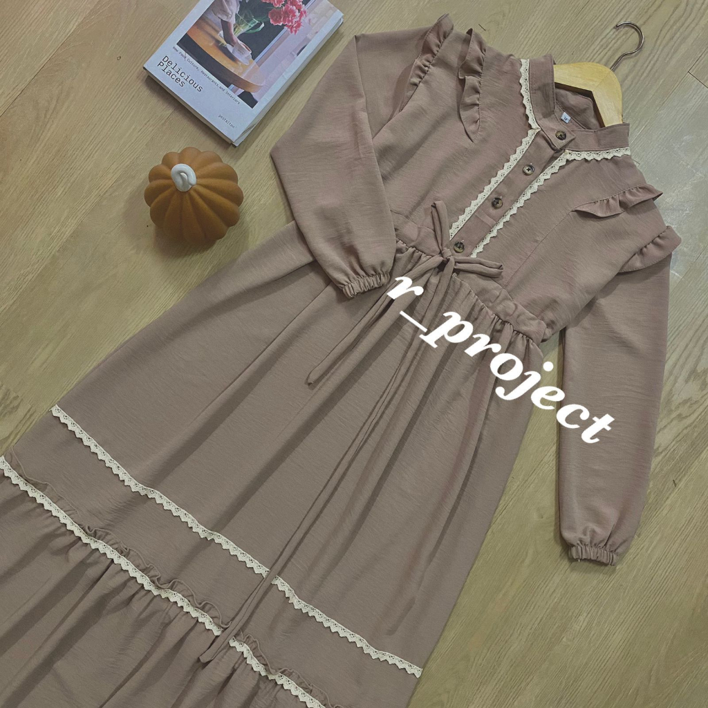 5L XXXL XXL XL L M S | DRESS JUMBO Equina maxi dress