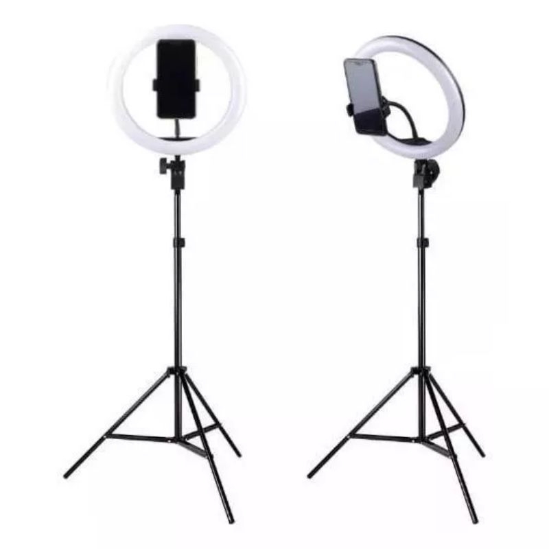 Paket Komplit Ringlight 26cm + Tripod 2,1meter Selfie make up