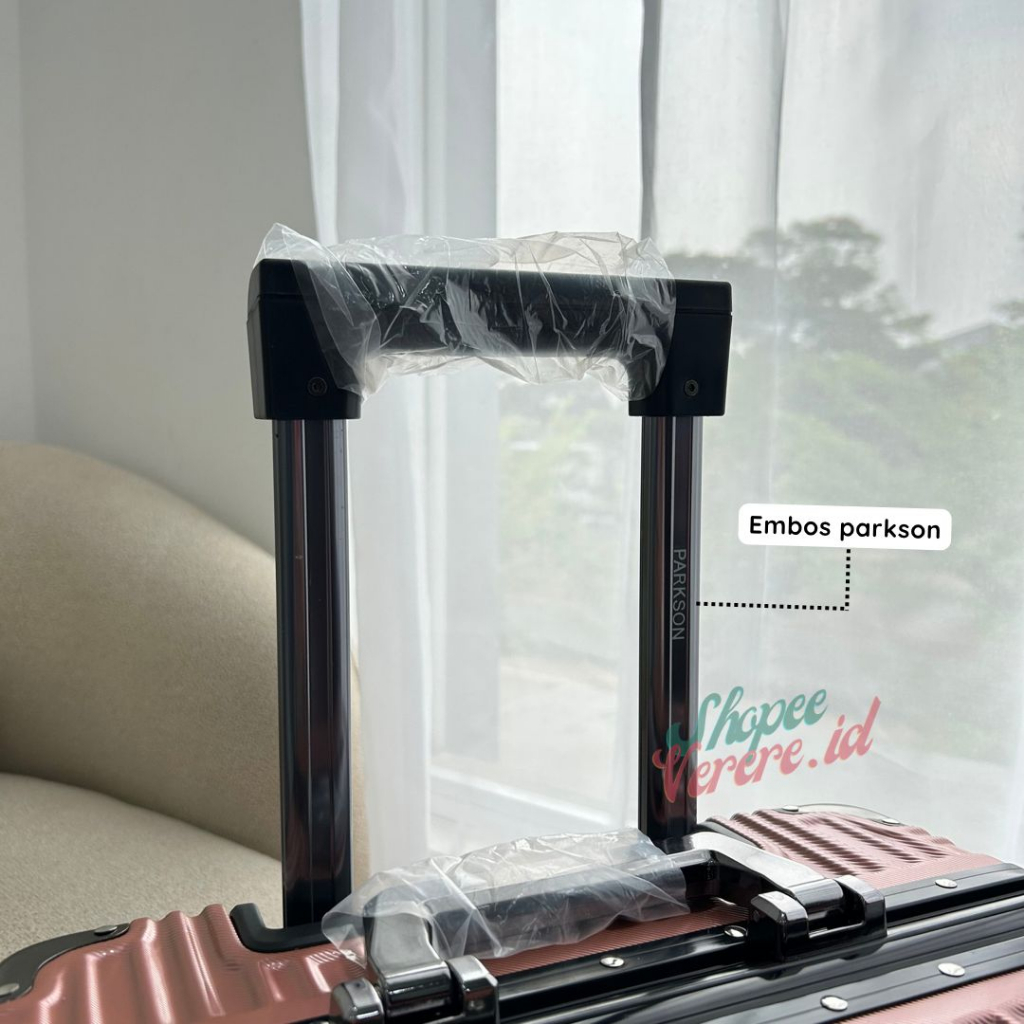 Koper Parkson ALEXA Series Cabin 20 Inch dan Bagasi 24 Inch Alumunium Frame TSA Lock SuitCase