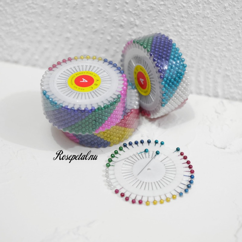 1 set isi 40pcs Jarum pentul bulat / jarum pentul baju / jarum pentul 40 pcs