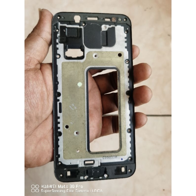 frame tatakan lcd samsung j7 plus original copotan