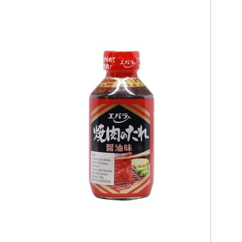 

EBARA YAKINIKU NO TARE SHOYU 300 GRAM
