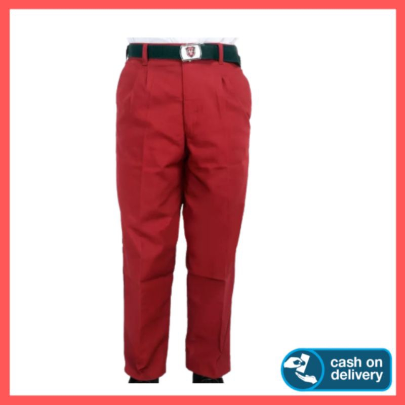 SERAGAM SEKOLAH CELANA SD MERAH PANJANG