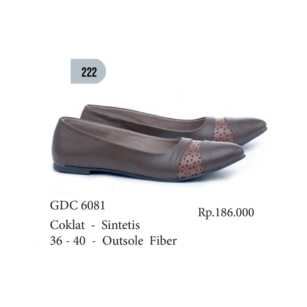 promo sepatu wanita murah,sepatu flat wanita,flat shoes murah GDC6081