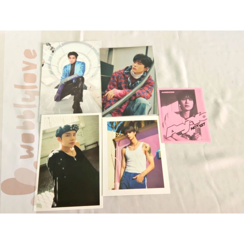 (OFFER) POSTCARD JAEHYUN UNIVERSE JUNGWOO JOHNNY STICKER JUNGWOO AY-YO POSTCARD ASAHI THE SECOND STE