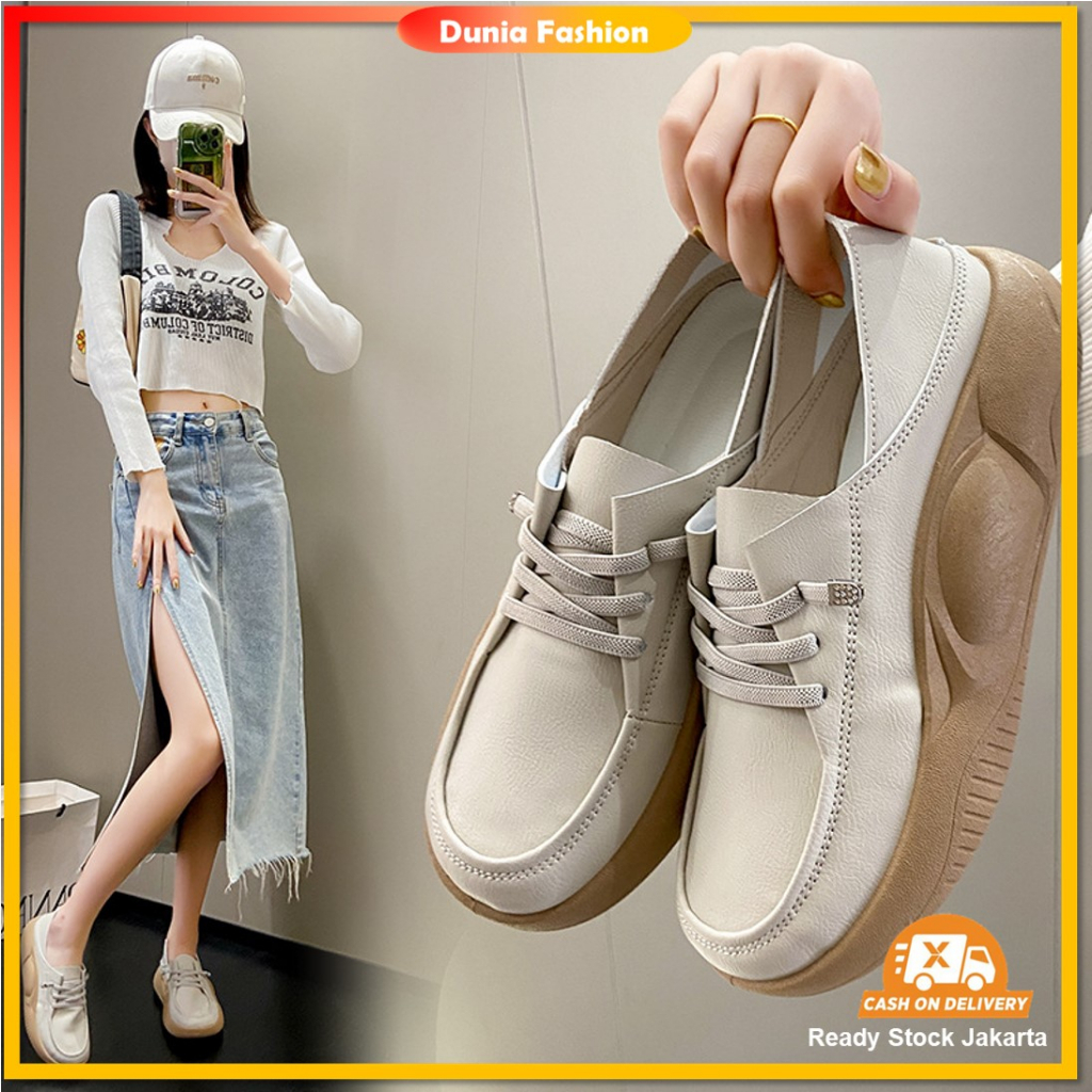 [DUNIA FASHION] DF 662 Sepatu Wanita Import Premium Quality Model Korea Style