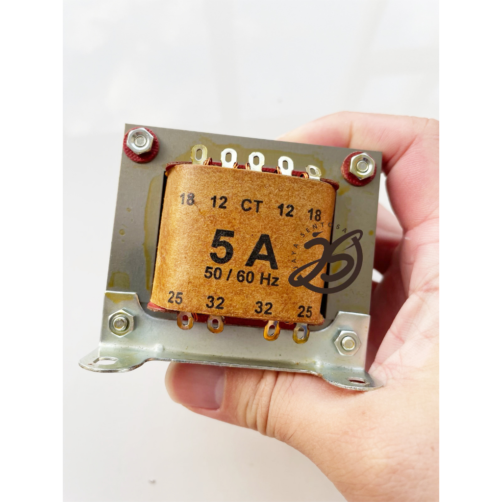 TRAVO 5A CT 32V MURAH 50/60HZ SEMI TEMBAGA TRAFO 5A MURAH MERK SUPER 5 AMPERE