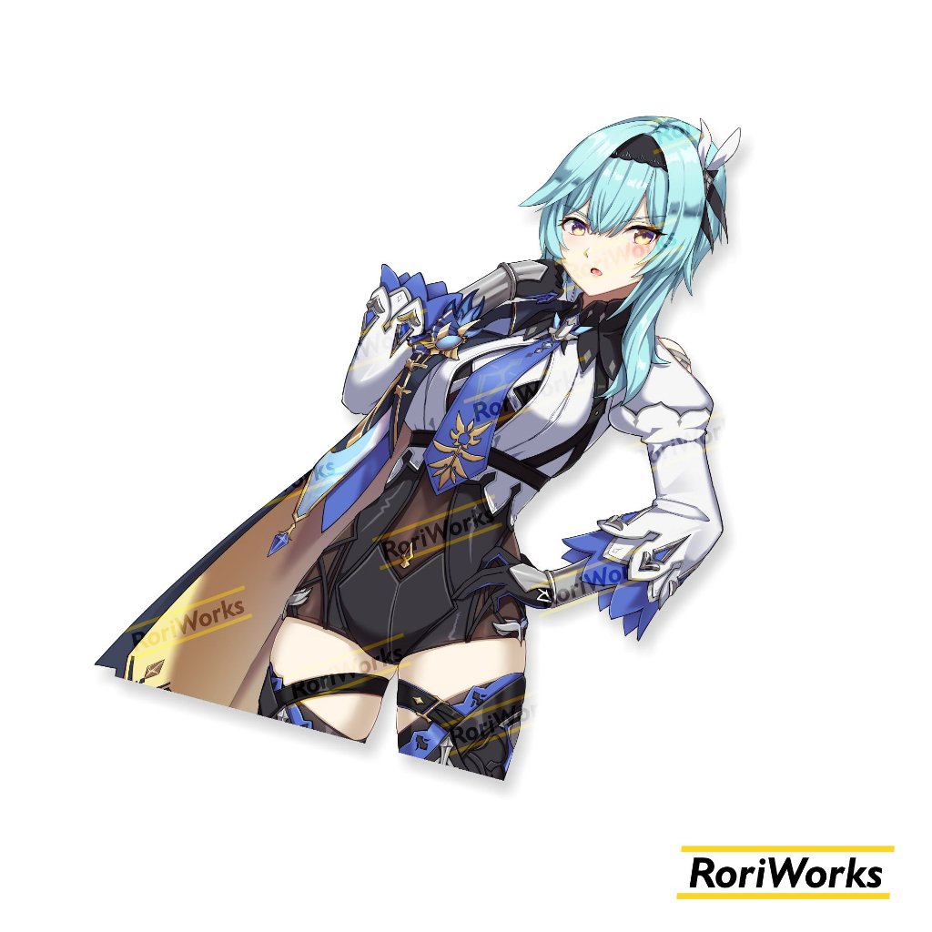 Stiker Kiss cut - Eula | Genshin Impact