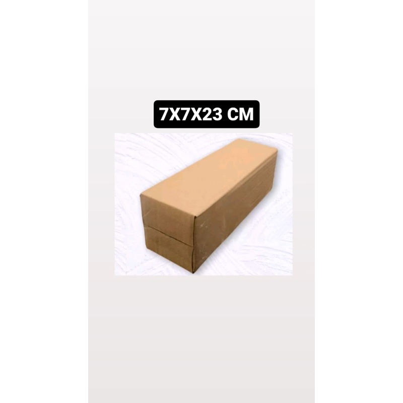 

Kardus packing kardus online shop box 7x7x23box | karton | kardus polos | kardus jadi |