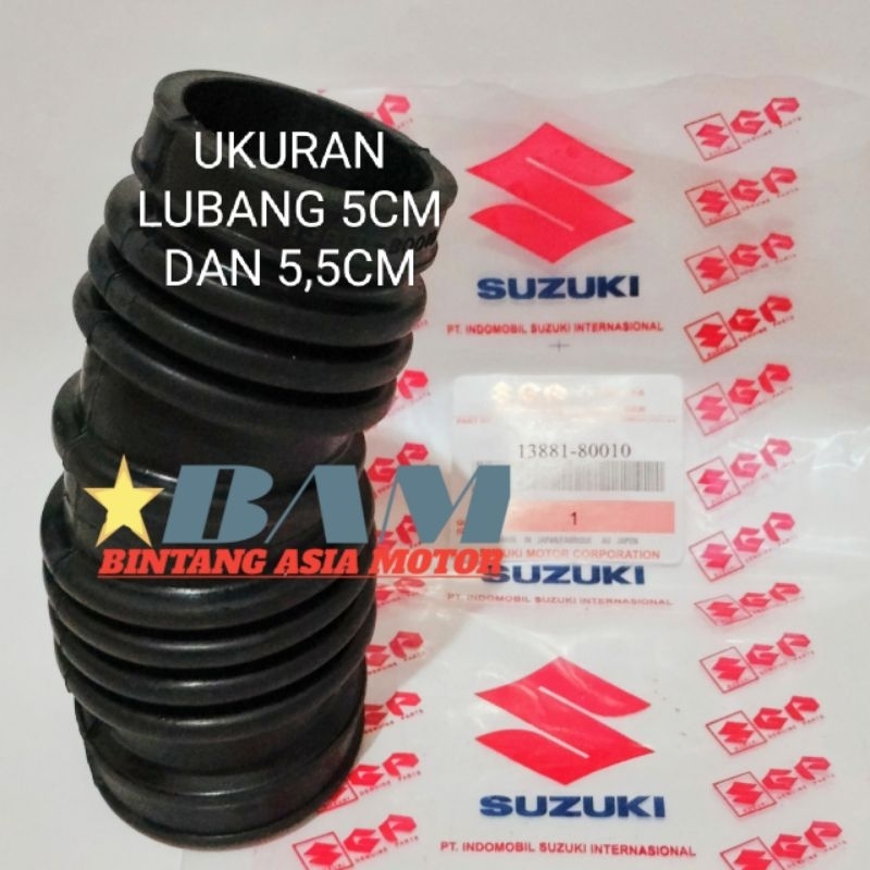 selang Hawa Filter Udara Pendek JIMNY KATANA SIERRA SJ410 KARBURATOR