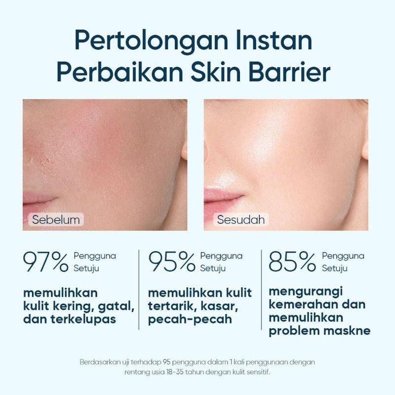 SKINTIFIC - 5x Ceramide Soothing Sheet Mask Skin Barrier Repairing  26 ML Masker Wajah Viral BPOM