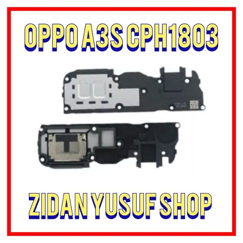 BUZZER BUZER SPEAKER MUSIK OPPO A3S CPH1803 FULLSET ORIGINAL