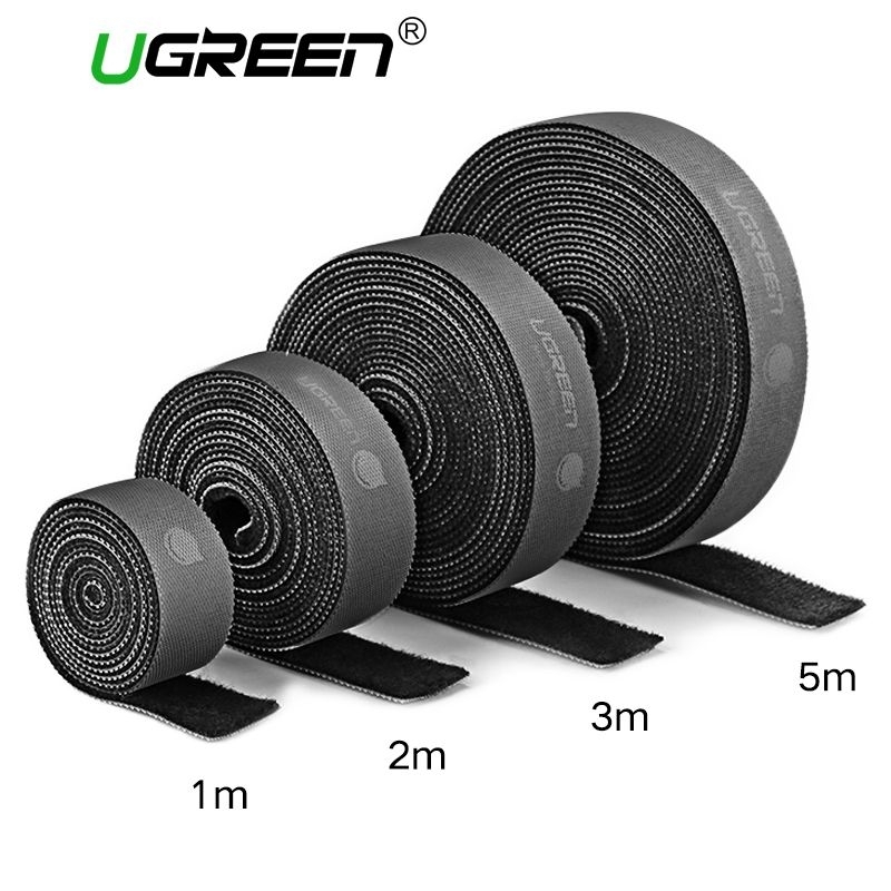 Ugreen Velkro Strap Cord Holder Perekat Pengikat Kabel - Ugreen 40356 Holder Management