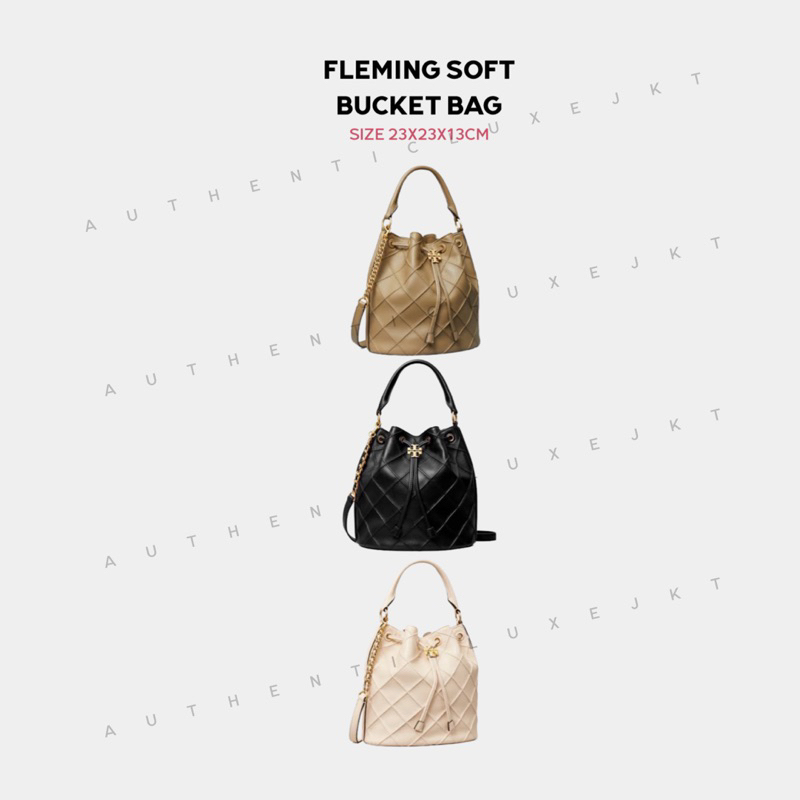 TB FLEMING SOFT BUCKET BAG