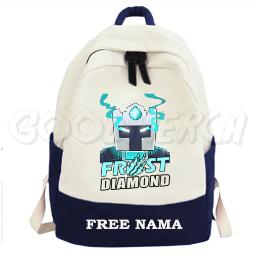 TAS RANSEL ANAK / TAS SEKOLAH ANAK FROST DIAMOND GAME YOUTUBER