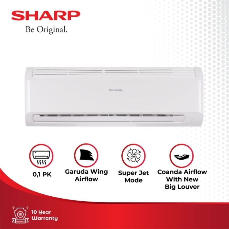 AC Sharp Standard 1/2pk 360watt AH-A5BEY / 5BEY (Unit Only)