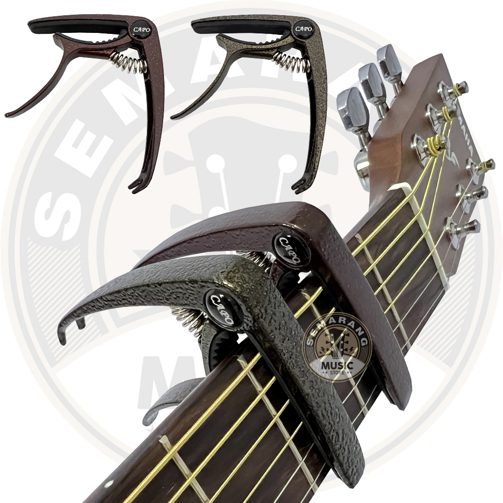 ORIGINAL!!! Guitar Capo Premium Penjepit Senar Gitar Kapo Gitar Akustik atau Elektrik Ukulele Bahan Besi Capo Gitar Akustik Elektrik