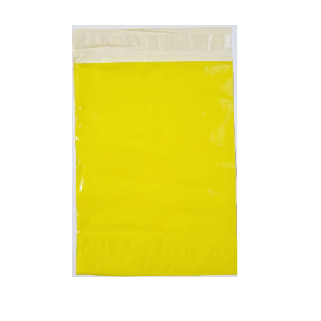 

IK6 POLYMAILER 100PCS 35x50CM YELLOW GLOSSY PLASTIK POLYMAILER KUNING