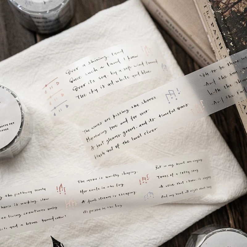 

[Sample] Jr.journal Picture Songs PET Tape