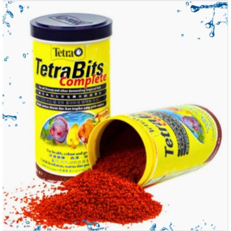 Makanan Ikan Hias DISCUS TETRA BITS 93gr/300ml