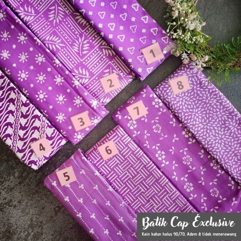 kain batik cap garutan motif warna warni indah ter baru terbaru kain bisa jadi kemeja batik tunik wa