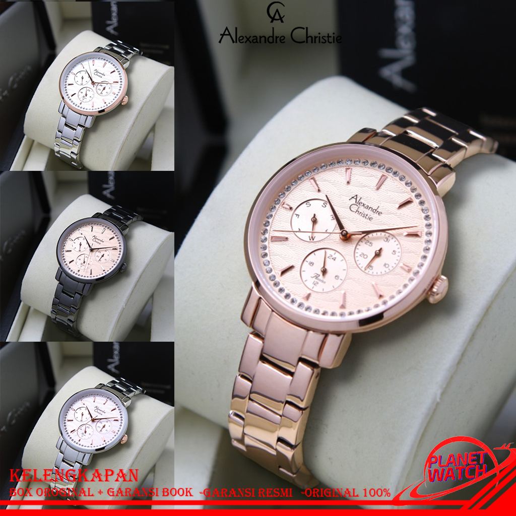 ALEXANDRE CHRISTIE WANITA ORIGINAL JAM TANGAN ALEXANDRE CHRISTIE WANITA JAM ALEXANDRE CHRISTIE AC AL