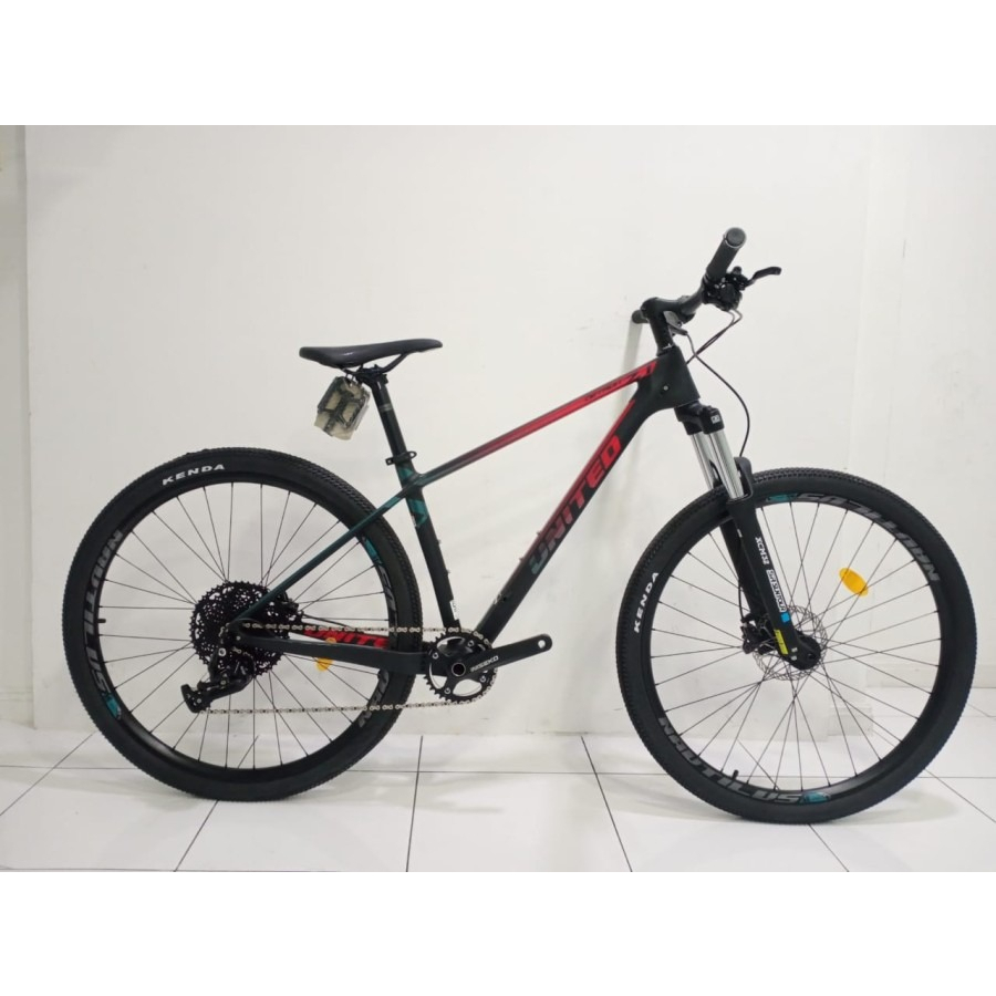 Sepeda Gunung MTB 29 Inch United Detroid 7.1 Frame Carbon 12 Speed