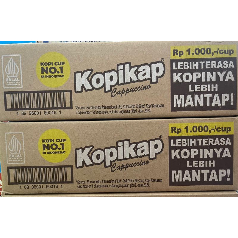 

Kopi Cup Kopikap Cappuccino 135ml x 24pcs