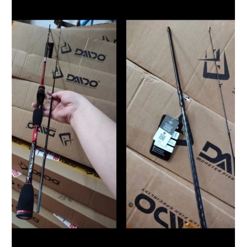joran pancing daido emperor type bc baitcasting pro series Fuji pilihan 662 702 cm