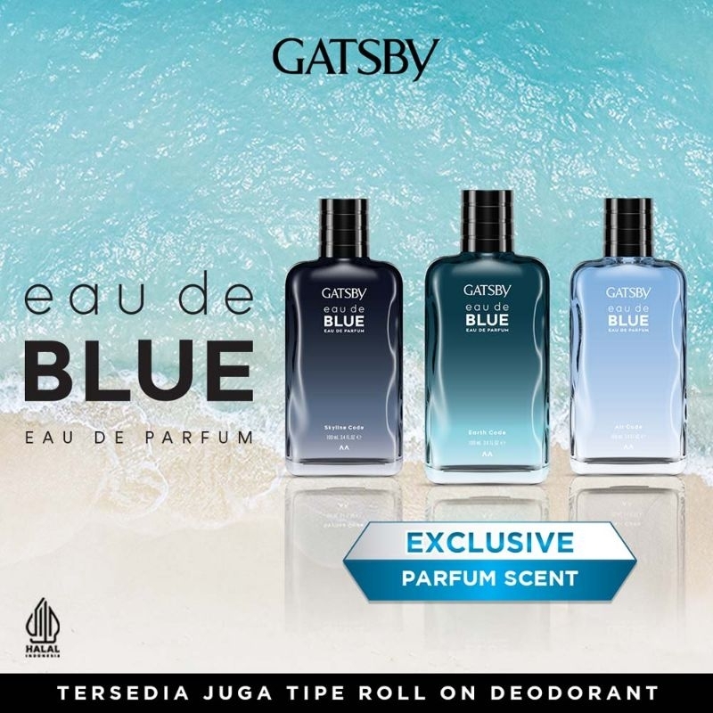 GATSBY Eau De Blue Eau De Parfum 100ml
