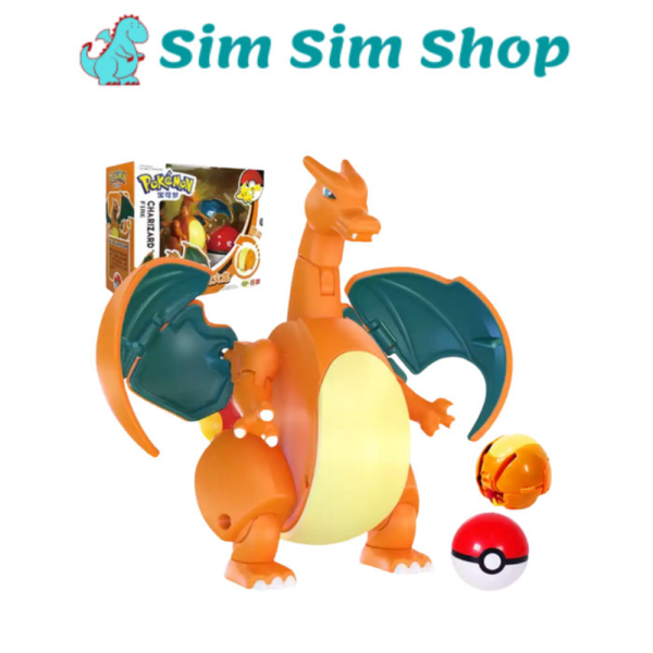 

Pokemon Anak Pokeball Original Charizard Mainan Berkualitas New Jual Deformation Toy