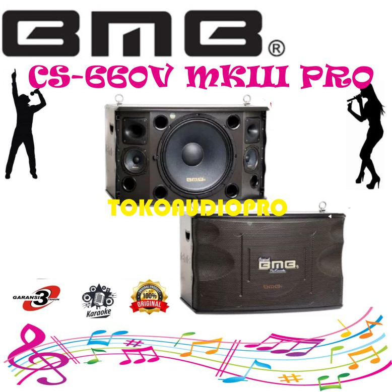BMB CS660V MKIII Pro 15-inch Speaker Pasif Original bmb cs-460v mk3  pro