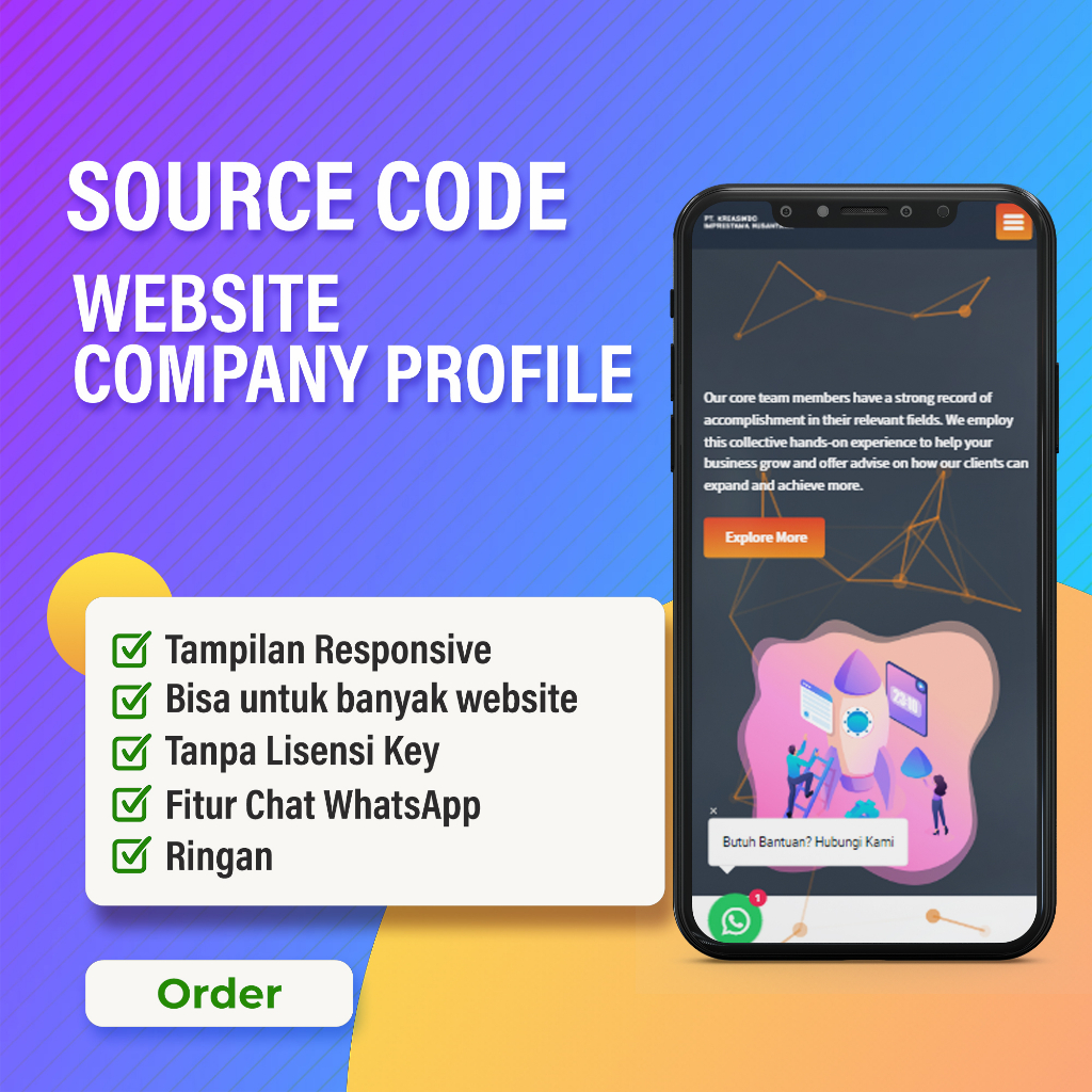 Source Code Website Company Profile