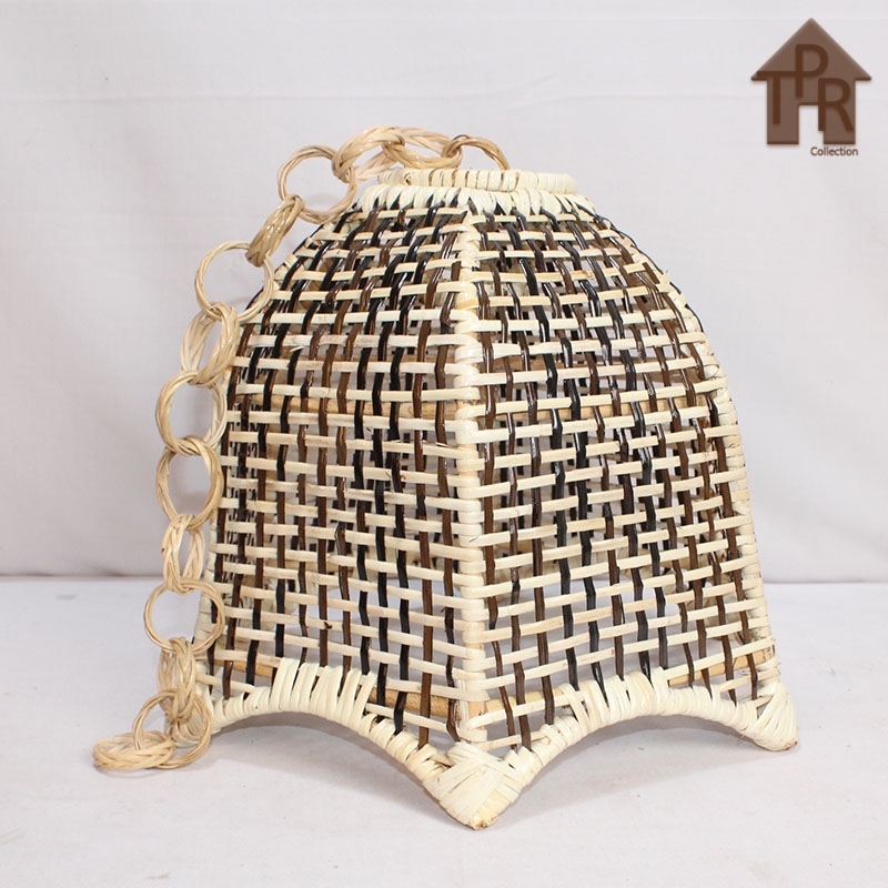 Rotan | Kap Lampu Gantung / Lampion Model Payung - Paris