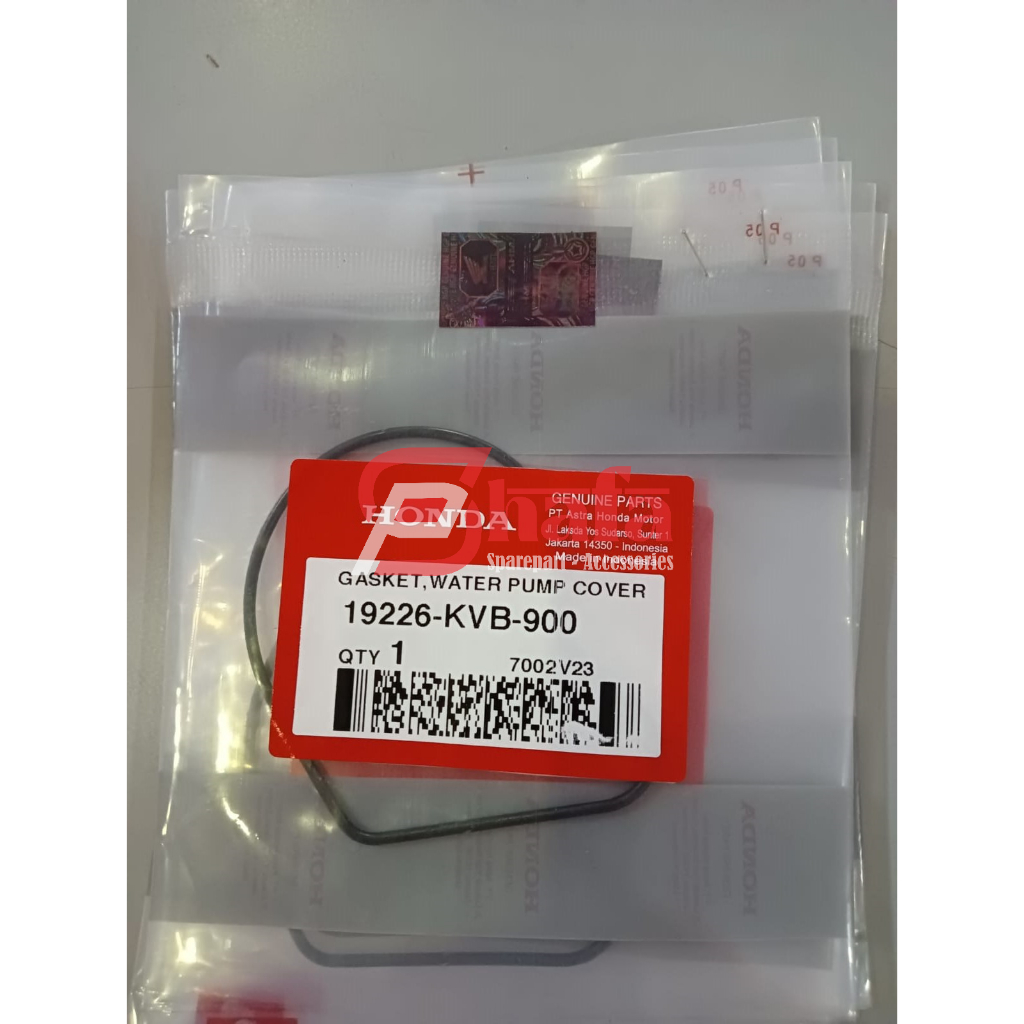 GASKET WATER PUMP COVER VARIO 19226KVB900