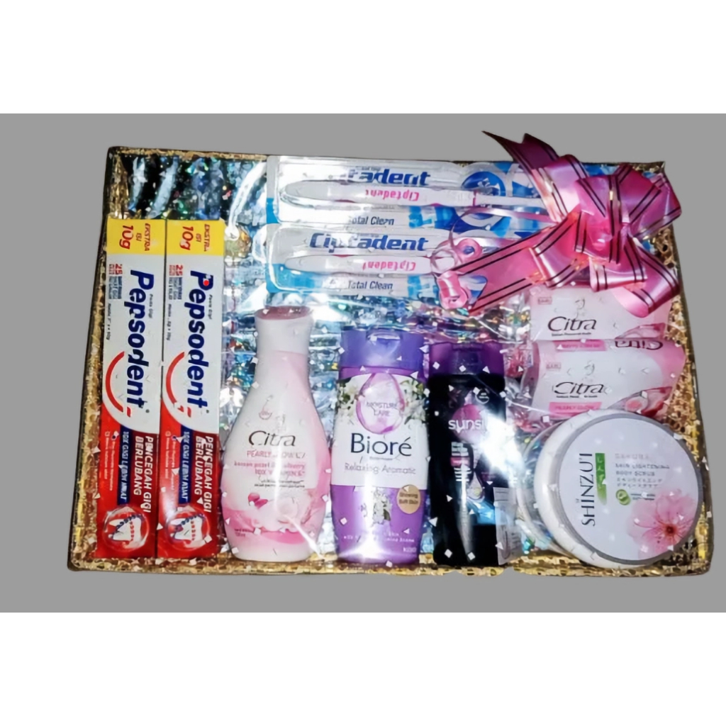 MURAH Paket Seserahan Hantaran Nikahan/Lamaran/Kado (Peralatan Mandi) Best Seller Free Box Sudah di 