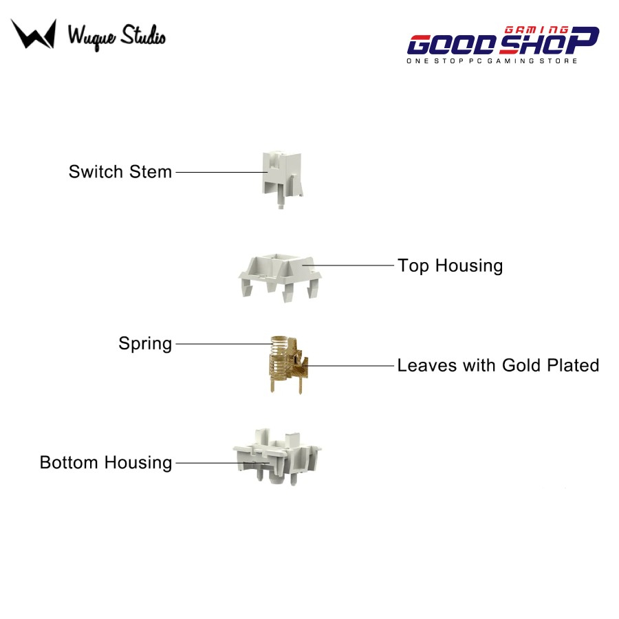 Wuque WS Quartz Linear Switches