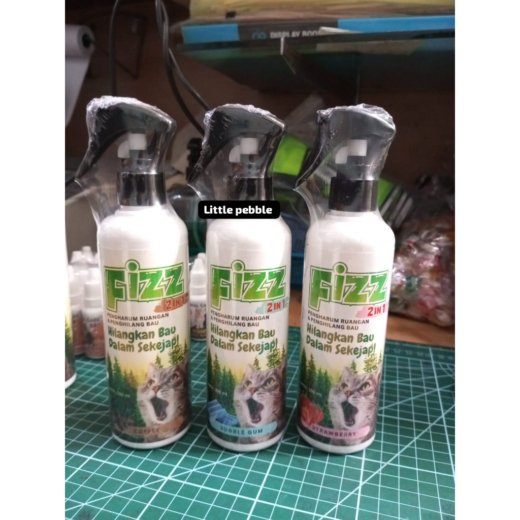 Fizz spray pengharum ruangan dan penghilang bau 250 ml dog cat kelinci