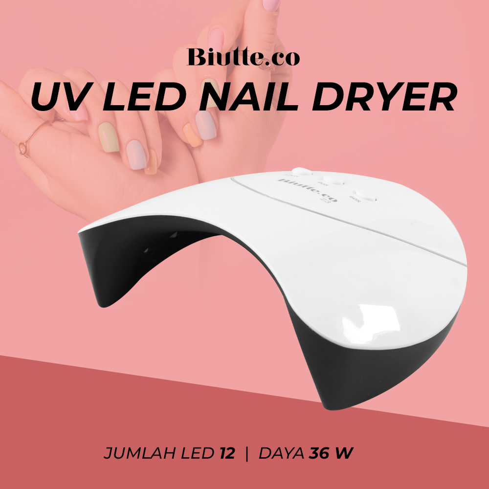 Biutte.co Pengering Kutek Kuku Smart Portable UV LED Nail Dryer 36W - Z3