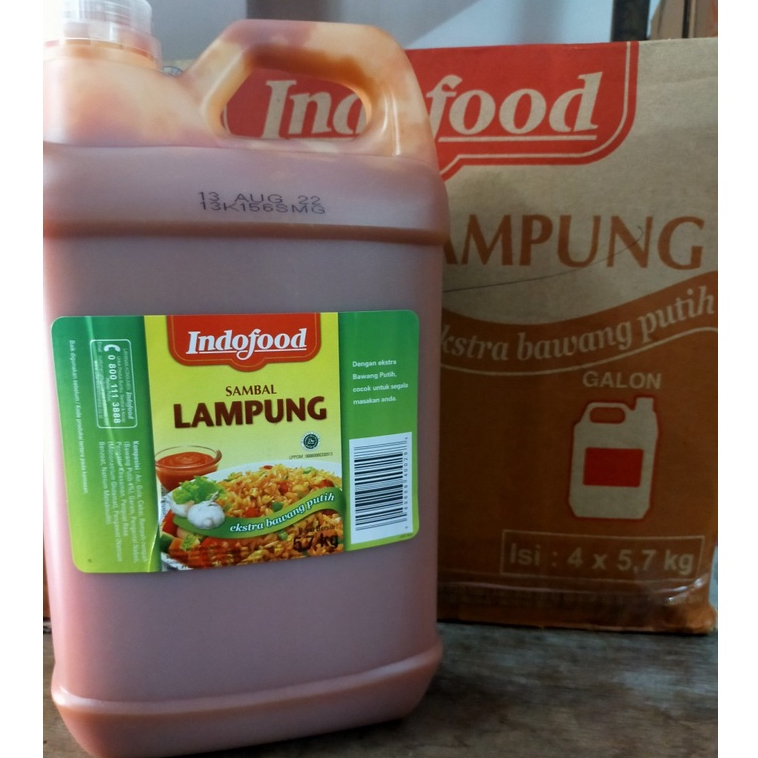 

Indofood Sambal Lampung Galon