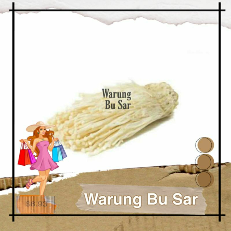 

Jamur Enoki 100 gram - Frozen Food