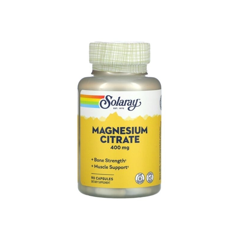 Solaray Magnesium Citrate 133 mg 90 Capsules