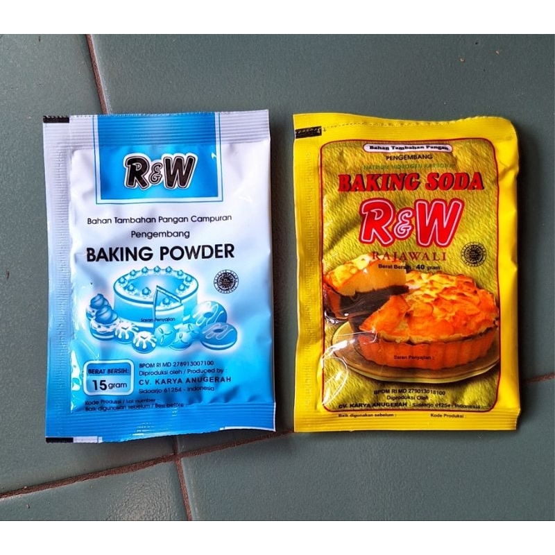 

R&W Baking Powder, Baking Soda