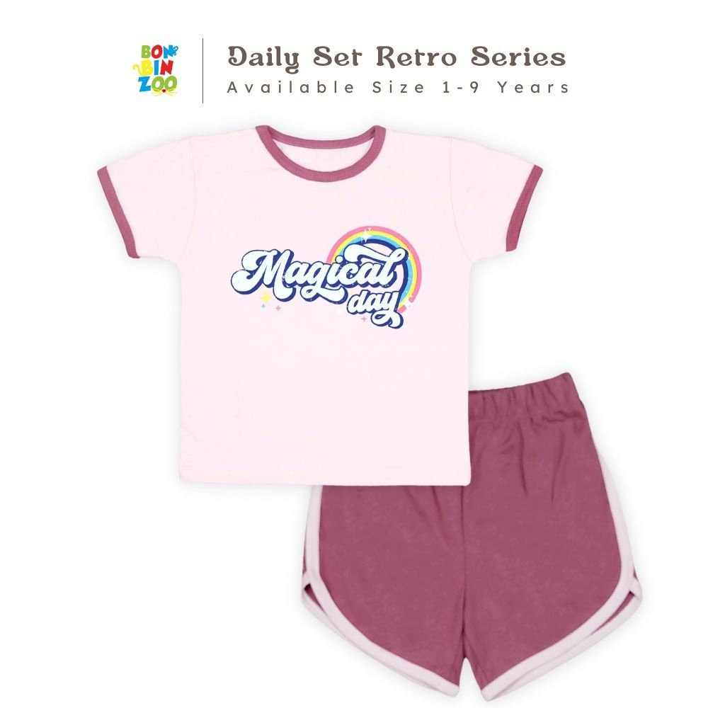 BONBINZOO DAILY SET RETRO SERIES USIA 1-9 TAHUN