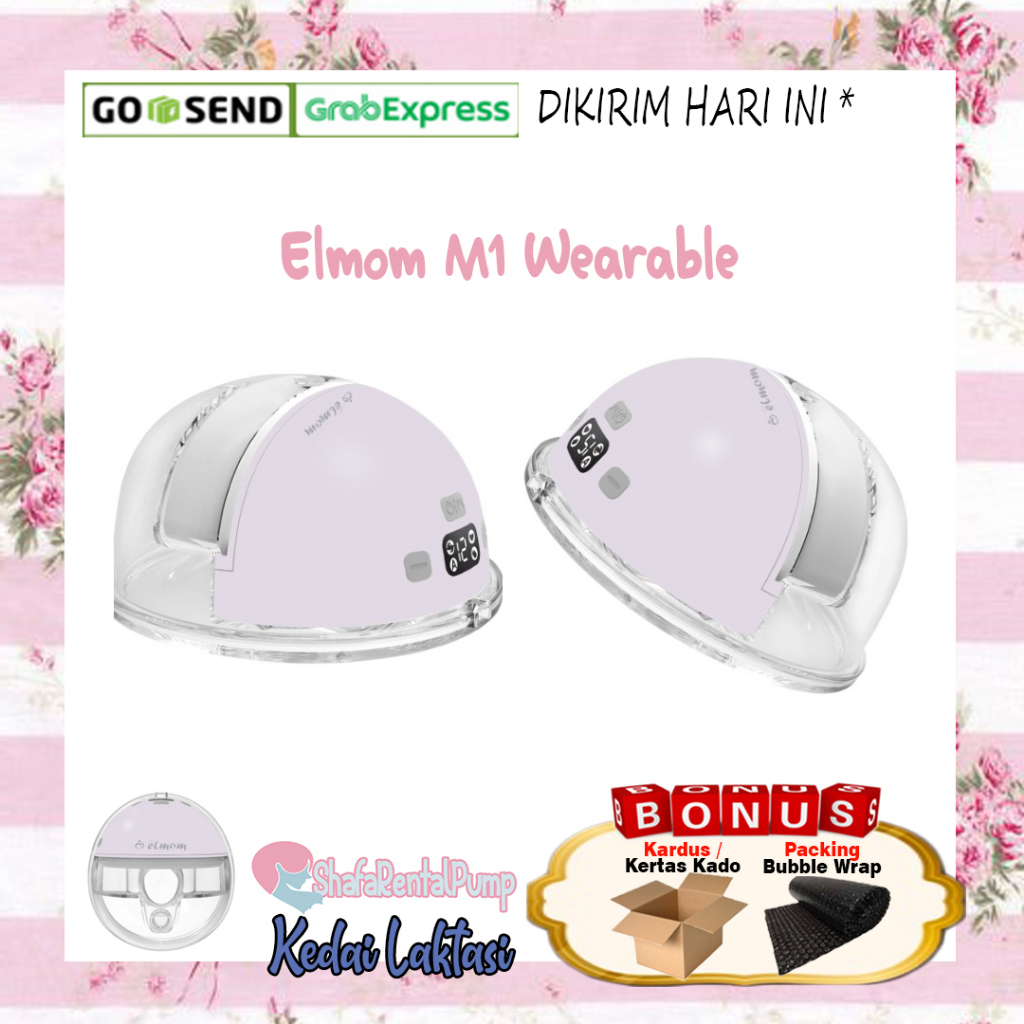 ELMOM - M1 Wearable Electric Breastpump dengan 4 mode