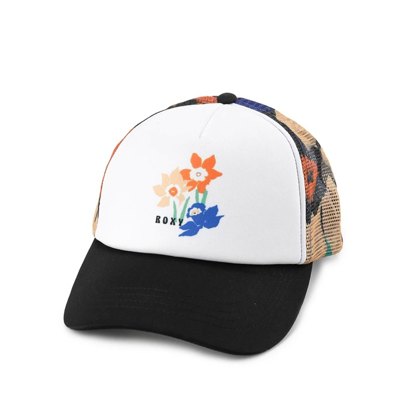Topi roxy vertikal colour flower original
