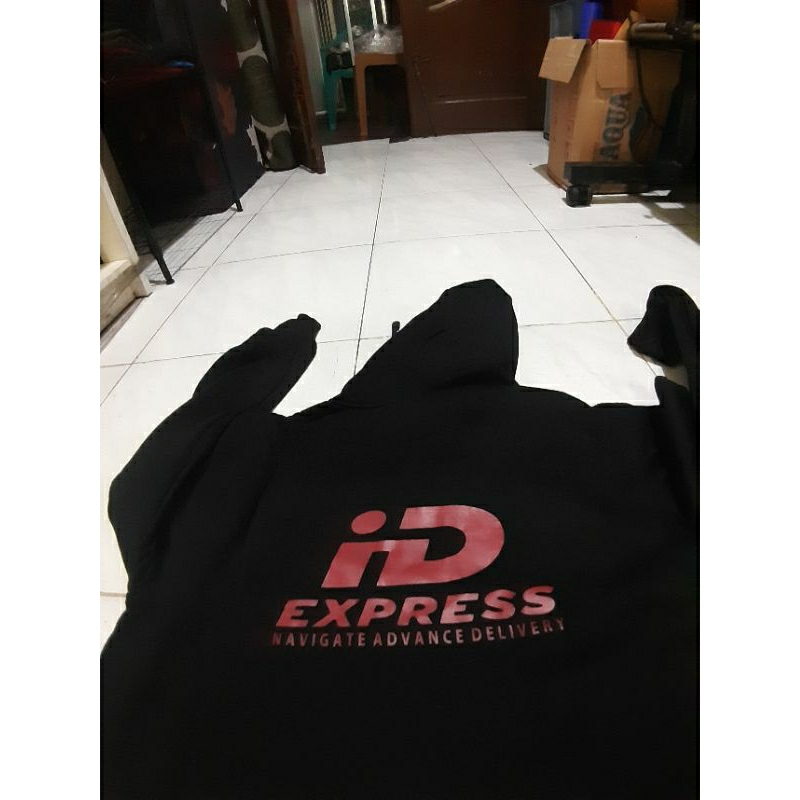 JAKET HODEE-ID EXPRESS-WARNA HITAM PPHTO REELFICJ