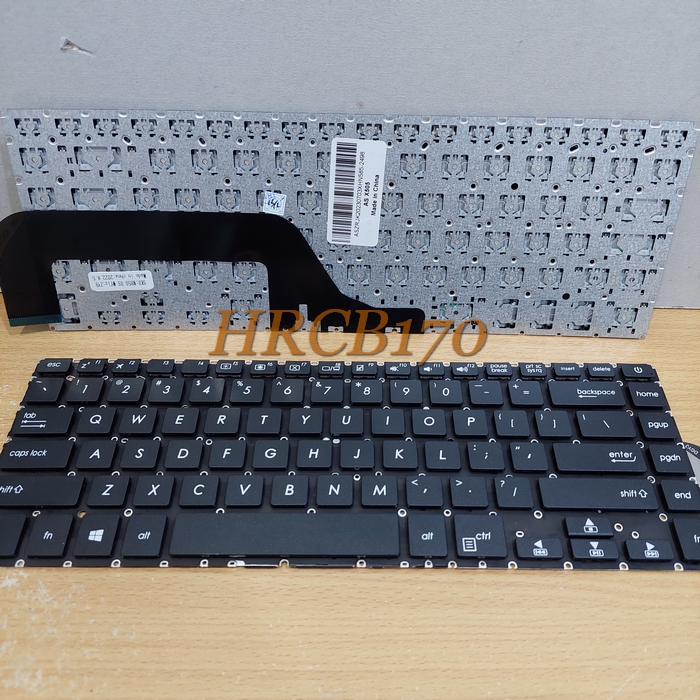 Keyboard Laptop Asus X505 X505Z X505ZA X505ZE X505B X505BA HITAM -HRCB