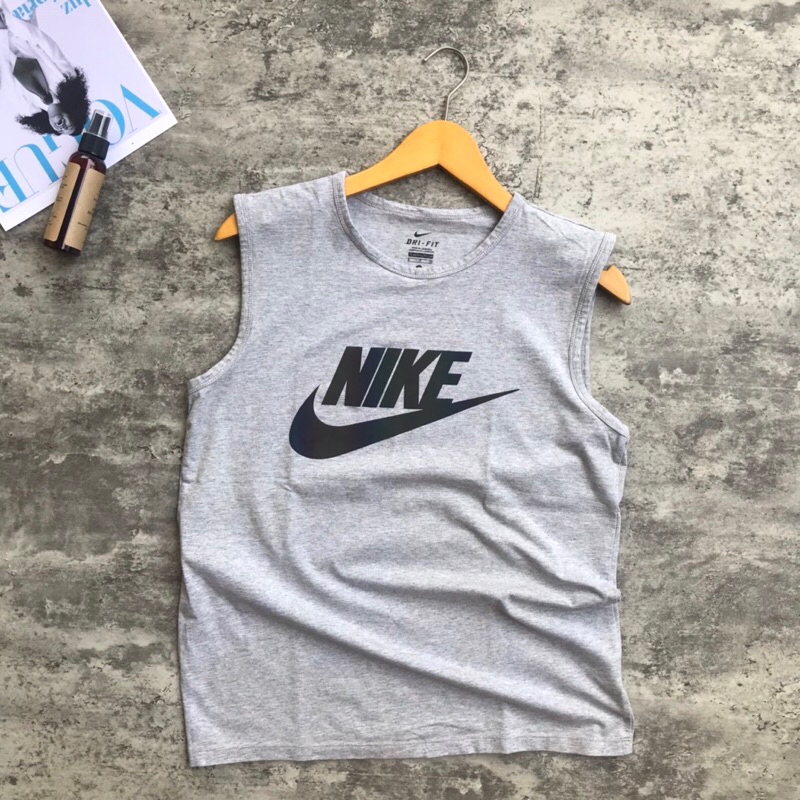 Nike Orginal Kaos Tanktop Pria Sport Glow In The Dark Second